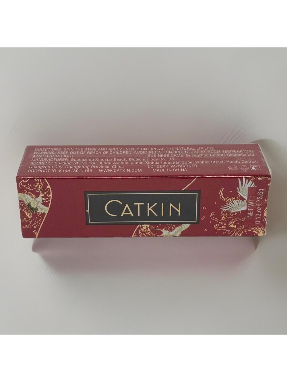 Catkin Rouge Matte Lipstick Waterproof Long Lasting Moisturize CP166 Pink Guava
